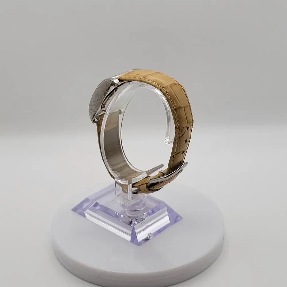 Antica Murrina Queen Italian Murano Glass Mosaic Dial Square Watch New Battery